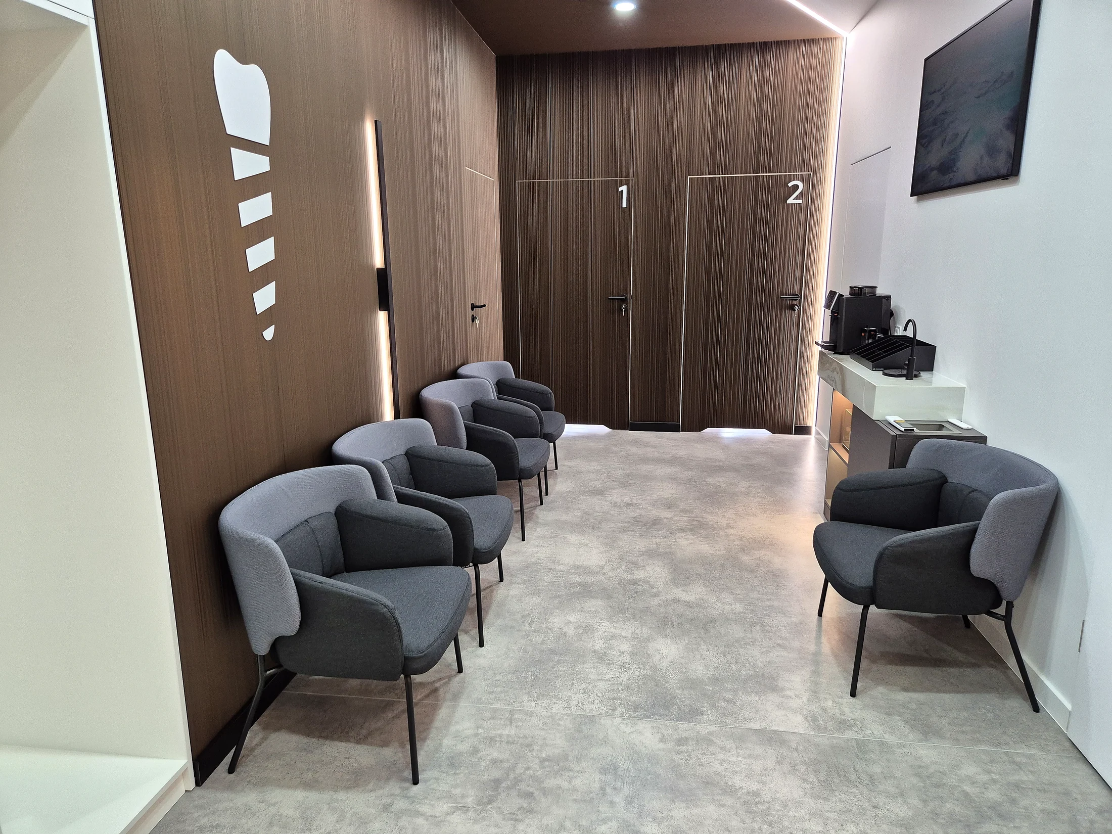 Poczekalnia kliniki GALA DENT